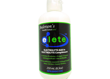 Anderson's Health Solutions - Elete Electrolyte Add In | 250 ml