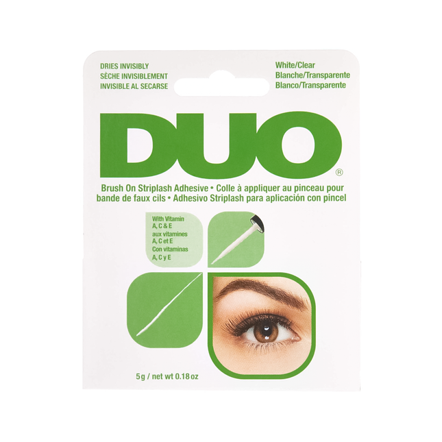 DUO - Brush on Striplash Adhesive - White/Clear | 5 g