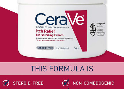 CeraVe - Itch Relief Moisturizing Cream