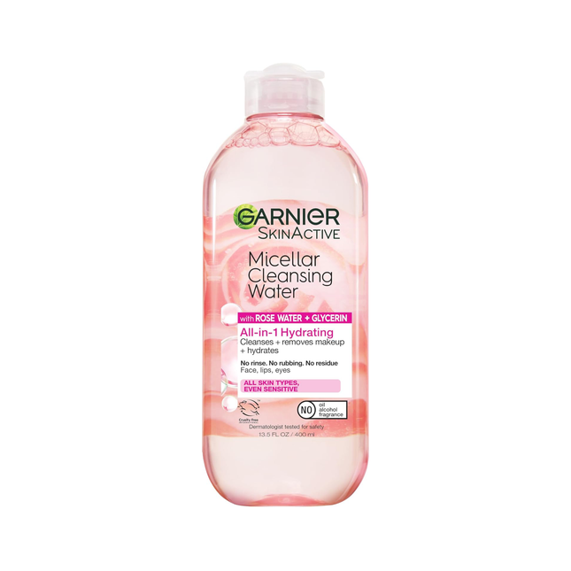 Garnier - Micellar Water, Rose Water | 400 mL