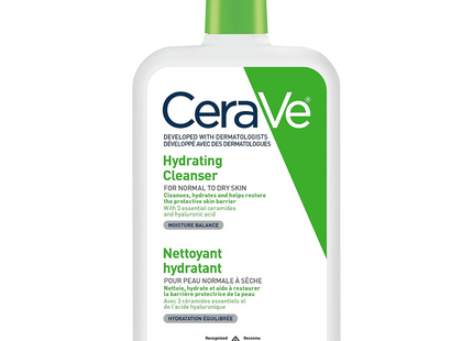 Cerave - Hydrating Cream-to-Foam Cleaner - Normal To Dry Skin | 355 mL