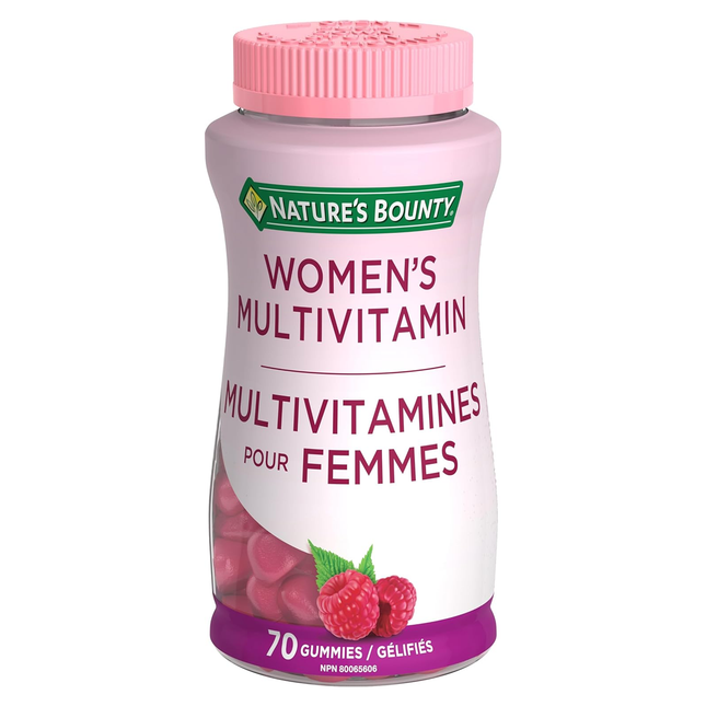 Nature's Bounty - Multivitamines pour femmes | 70 gommes