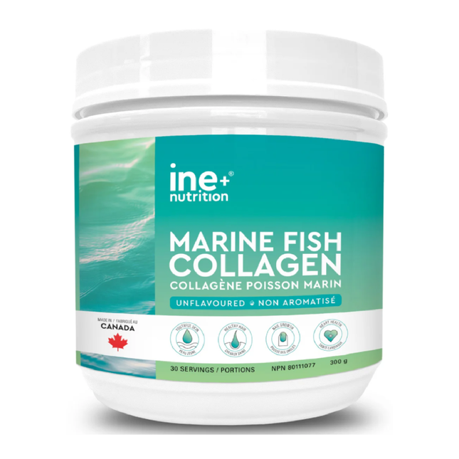 Ine+ Nutrition - Collagène de poisson marin - Sans saveur | 300 g