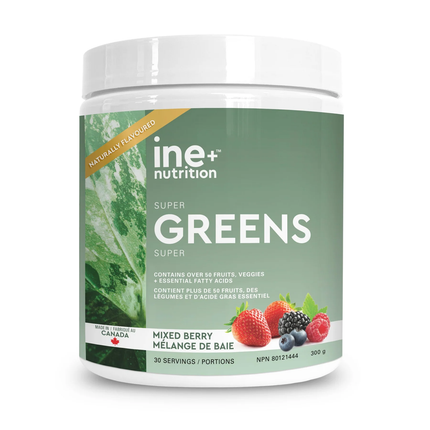 ine+ Nutrition - Super Greens Mixed Berry | 300 g