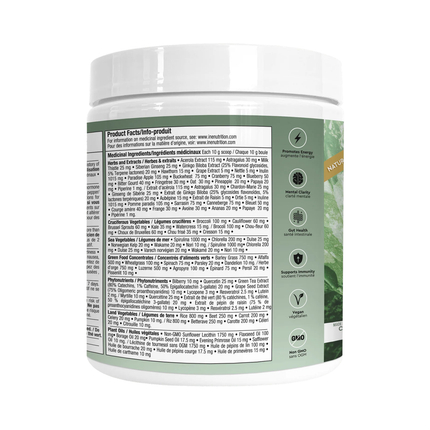 DOUBLE PACK ine+ Nutrition - Super Greens Mixed Berry | 300 g