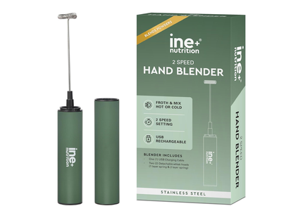 ine+ Nutrition - Dual Speed Hand Blender