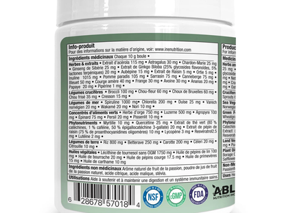 DOUBLE PACK ine+ Nutrition - Super Greens Passionfruit | 300 g