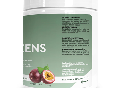 ine+ Nutrition - Super Greens Passion Fruit | 300 g