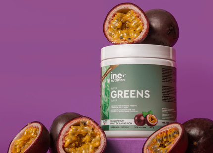 DOUBLE PACK ine+ Nutrition - Super Greens Passionfruit | 300 g