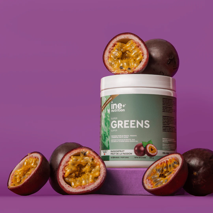 DOUBLE PACK ine+ Nutrition - Super Greens Passionfruit | 300 g