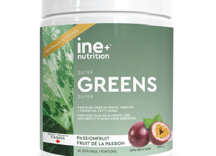 ine+ Nutrition - Super Greens Passion Fruit | 300 g