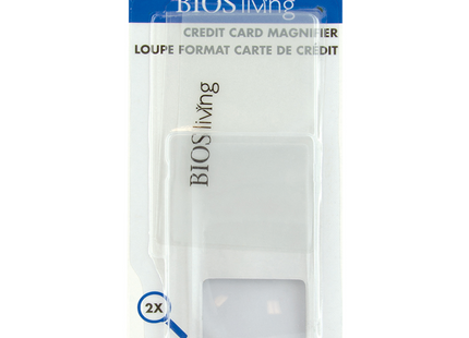 Bios Living - Credit Card 2x Magnifier
