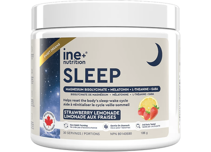 ine+ Nutrition - Sleep, Strawberry Lemonade | 186 g