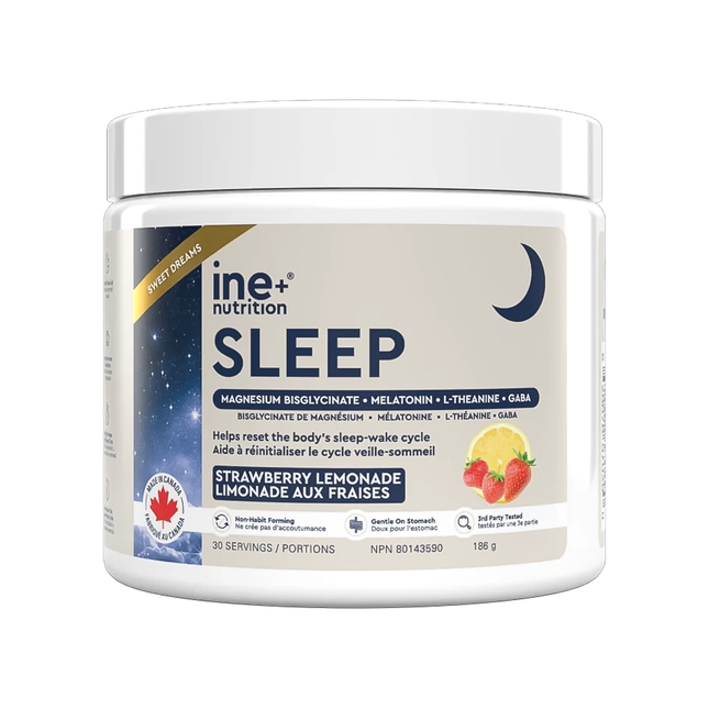 ine+ Nutrition - Sleep, Strawberry Lemonade | 186 g
