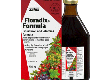 Salus - Floradix Formula Liquide Formule Fer Et Vitamines | 700 mL