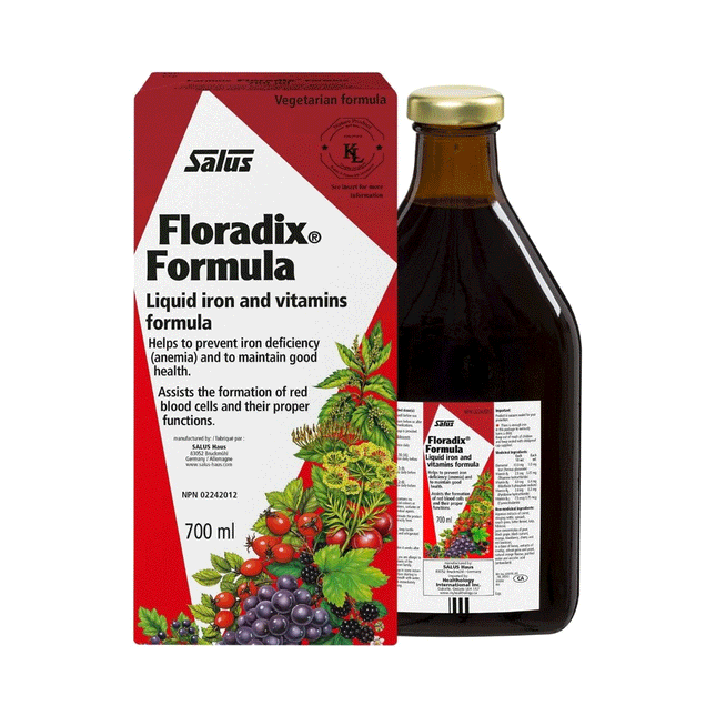 Salus - Floradix Formula Liquide Formule Fer Et Vitamines | 700 mL