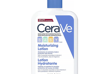 CeraVe - Baby Moisturizing Lotion - Free of Parabens, Dyes & Fragrances | 473 mL