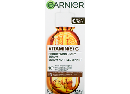 Garnier - Sérum de nuit éclaircissant à la vitamine C | 30 ml