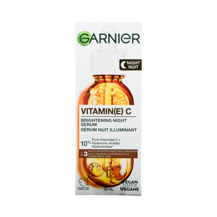 Garnier - Sérum de nuit éclaircissant à la vitamine C | 30 ml
