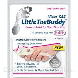 Pedifix Visco-Gel Little Toe Buddy Spacer - One Size Fits Most | 1 Piece