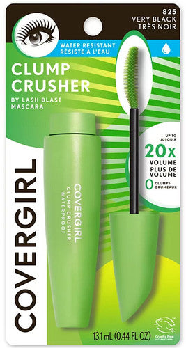 COVERGIRL - Clump Crusher Mascara - Water Resistant - Very Black 825 | 13.1 mL