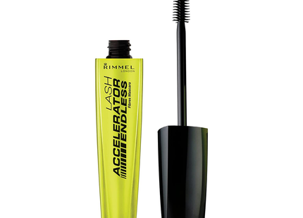 Rimmel - Mascara sans fin accélérateur de cils avec complexe Grow Last - 003 Extreme Black | 10 ml