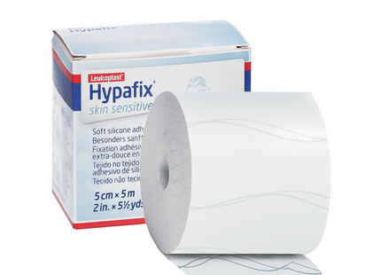 Hypafix - Skin Sensitive Soft Silicone Non-Woven | 5cm x 5m