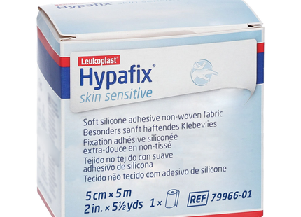 Hypafix - Skin Sensitive Soft Silicone Non-Woven | 5cm x 5m