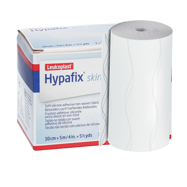 Hypafix - Non-tissé en silicone souple pour peau sensible | 10 cm x 5 m