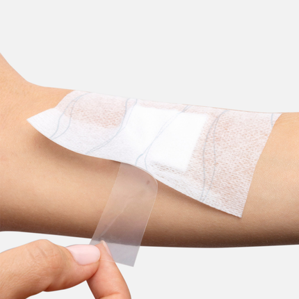 Hypafix - Non-tissé en silicone souple pour peau sensible | 10 cm x 2 m