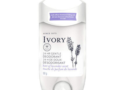 Ivory - 24H Gentle Deodorant, Hint Of Lavender Scent | 68 g