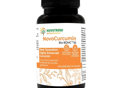 Novotrend - NovoCurcumin - Bio BDMC | 30 Capsules