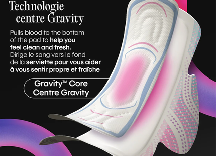 U by Kotex - Ultra Thin Pads with Wings, Heavy | 46 Pads