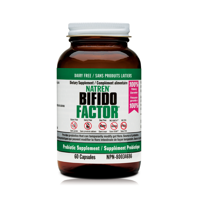 Natren - Bifido Factor Dairy Free | 60 Capsules