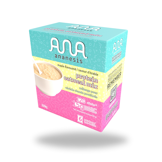 Ananesis - Maple Brown Sugar Protein Oatmeal | 6 x 15 g