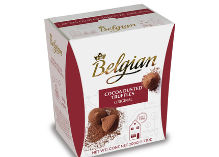 The Belgian - Cocoa Dusted Truffles, Original | 200 g