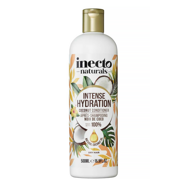 Inecto Naturals – Hydratation intense – Après-shampooing à la noix de coco | 500 ml