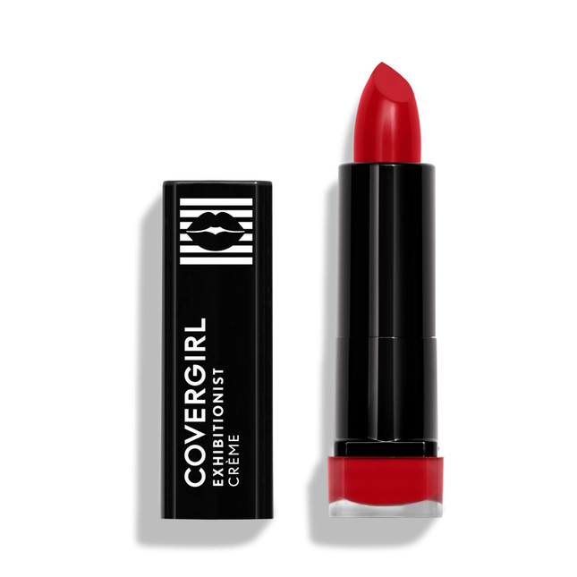 COVERGIRL - Exhibitionist Cream Lipstick, 510 Real Red | 3.5 g