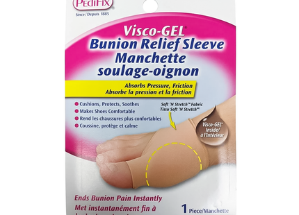 Pedifix - Visco-GEL Bunion Relief Sleeve | Large