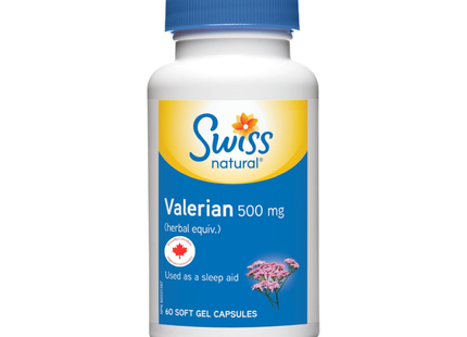 Swiss Natural - Valériane 500 mg | 60 Gélules