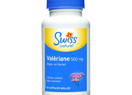 Swiss Natural - Valériane 500 mg | 60 Gélules
