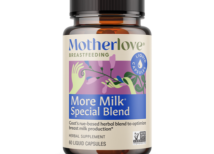 Motherlove - More Milk Special Blend | 60 Capsules