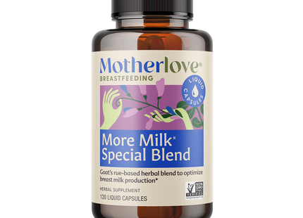 Motherlove - More Milk Special Blend | 120 Capsules