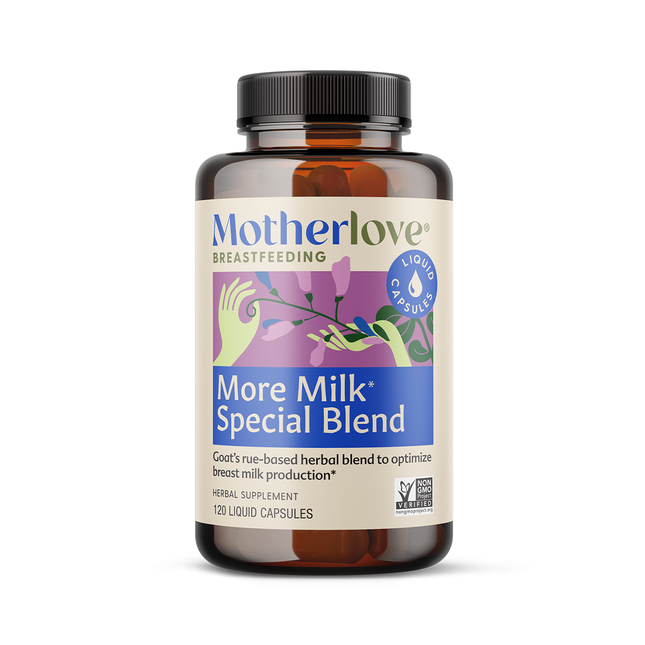 Motherlove - More Milk Special Blend | 120 Capsules