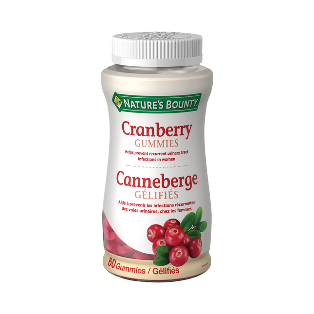 Nature's Bounty - Cranberry Gummies | 60 Gummies