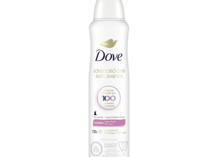 Dove - Dry Spray 72 Hour Antiperspirant Invisible Clear Finish | 107 g