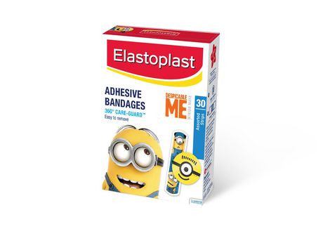 Elastoplast - Adhesive Bandages - Despicable Me | 30 Assorted Strips
