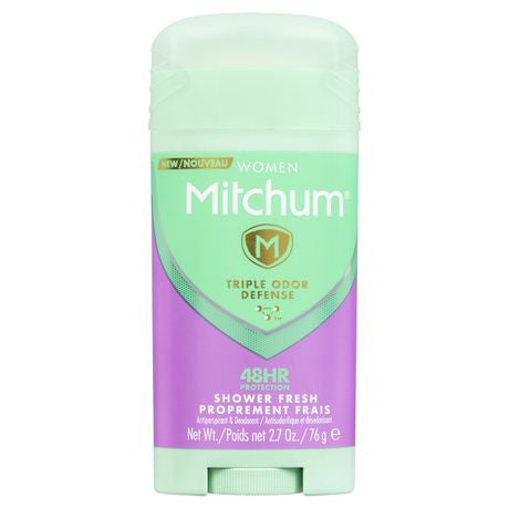 Mitchum Women Triple Odor Defense 48H shower Fresh Gel Antiperspirant & Deodorant | 96 g