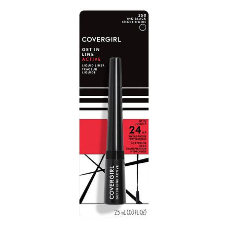 COVERGIRL - Get In Line Active Liquid Liner - Ink Black | 2.5 mL