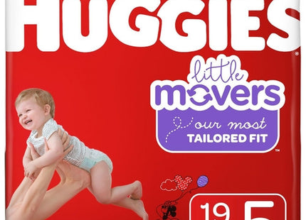 Huggies - Little Movers Diapers - Size 5 | 19 Diapers